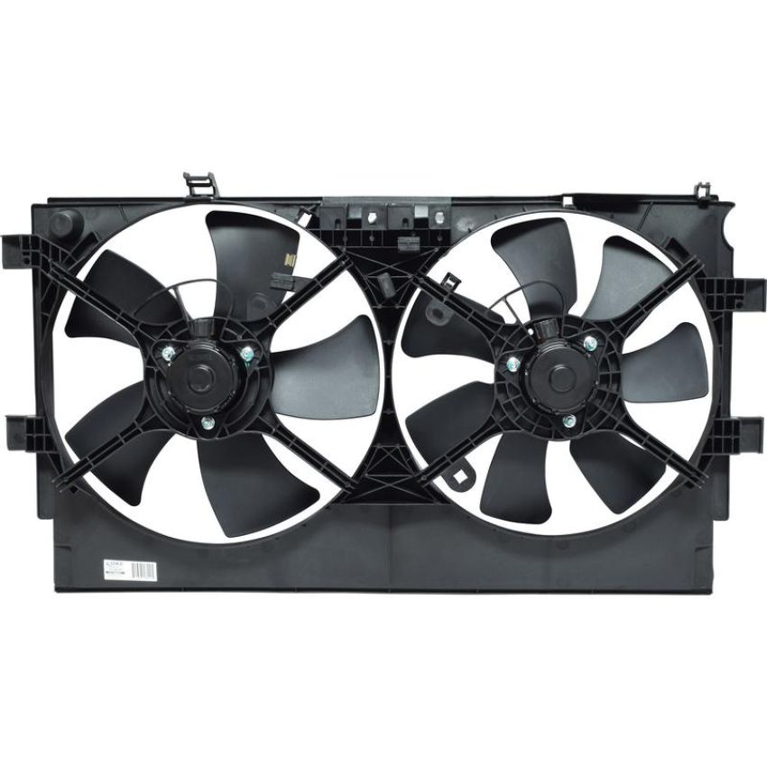 Universal Air Conditioning FA 50512C Dual Radiator and Condenser Fan Assembly -- Radiator-Condenser Fan Assy