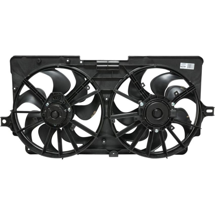 Universal Air Conditioning FA 50517C Dual Radiator and Condenser Fan Assembly -- Radiator-Condenser Fan Assy