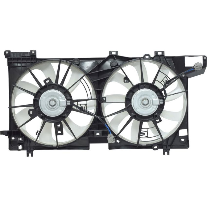 Universal Air Conditioning FA 50532C Dual Radiator and Condenser Fan Assembly -- Radiator-Condenser Fan Assy