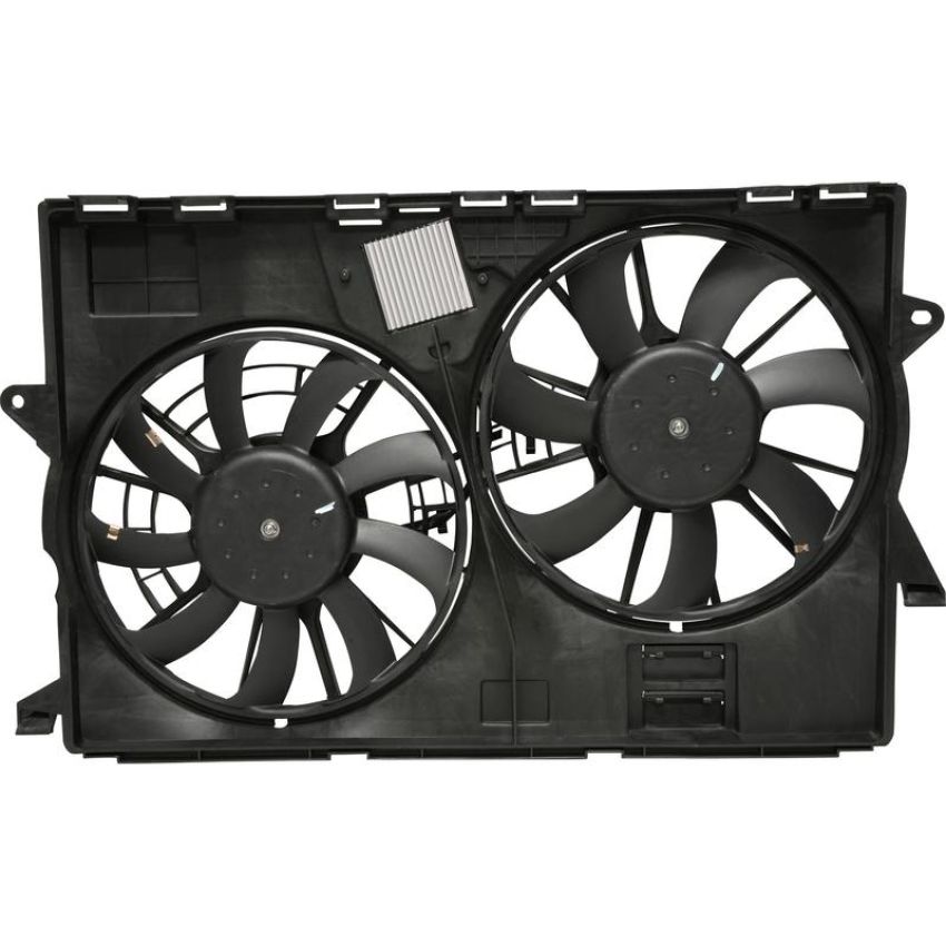 Universal Air Conditioning FA 50534C Dual Radiator and Condenser Fan Assembly -- Radiator-Condenser Fan Assy