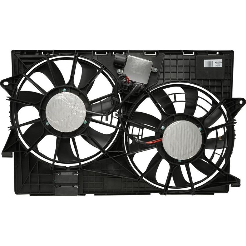 Universal Air Conditioning FA 50534C Dual Radiator and Condenser Fan Assembly -- Radiator-Condenser Fan Assy
