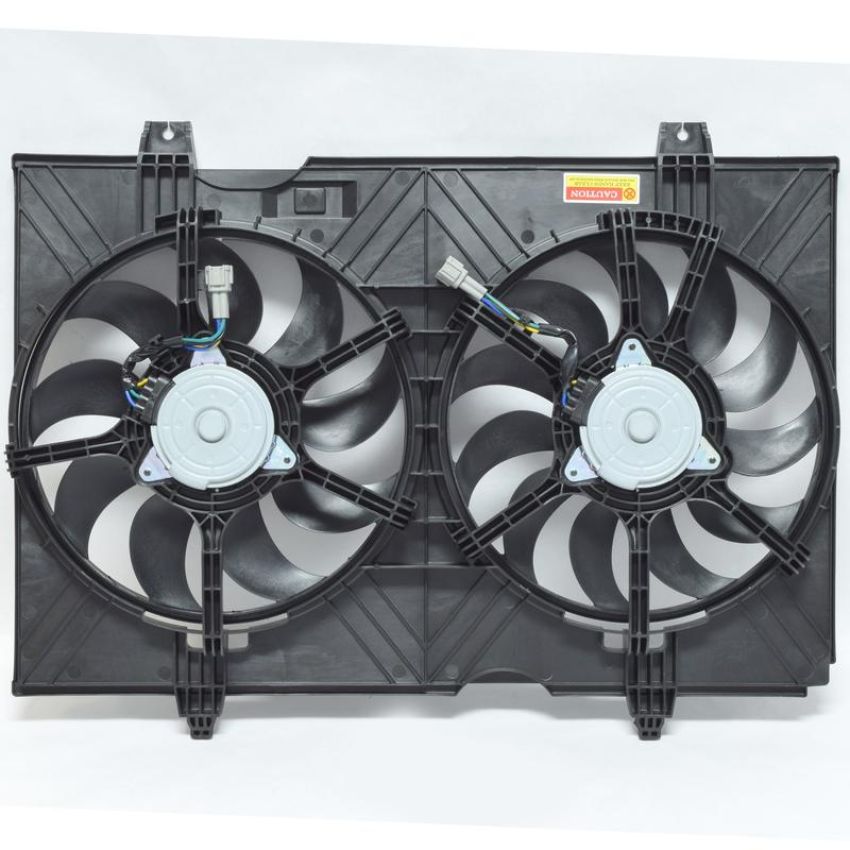 Universal Air Conditioning FA 50565C Dual Radiator and Condenser Fan Assembly -- Radiator-Condenser Fan Assy
