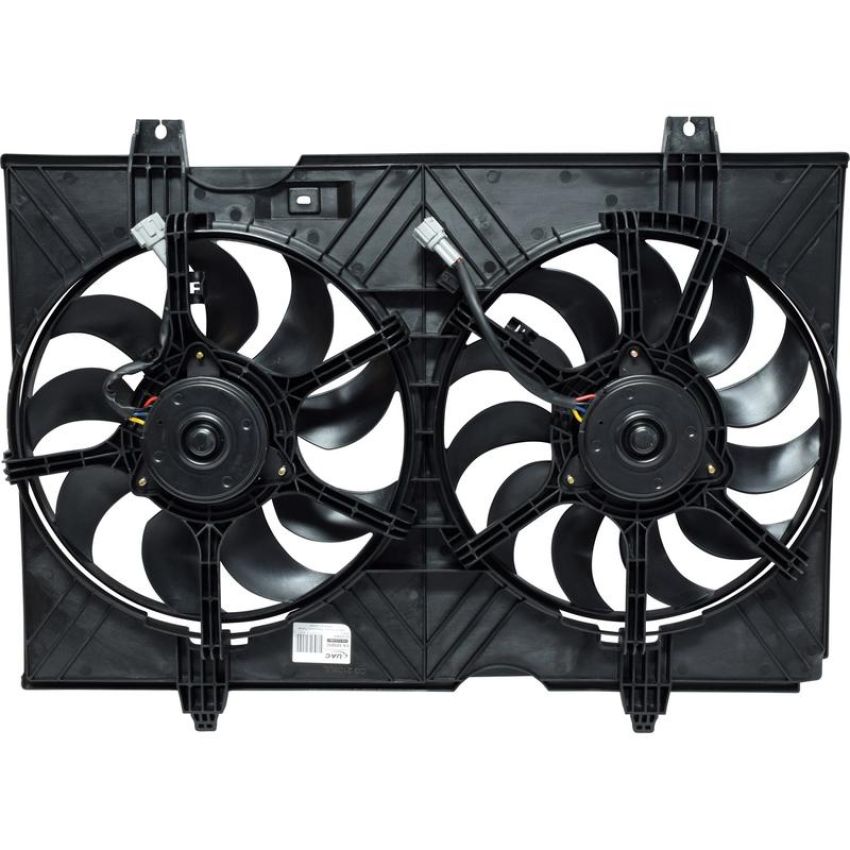 Universal Air Conditioning FA 50565C Dual Radiator and Condenser Fan Assembly -- Radiator-Condenser Fan Assy