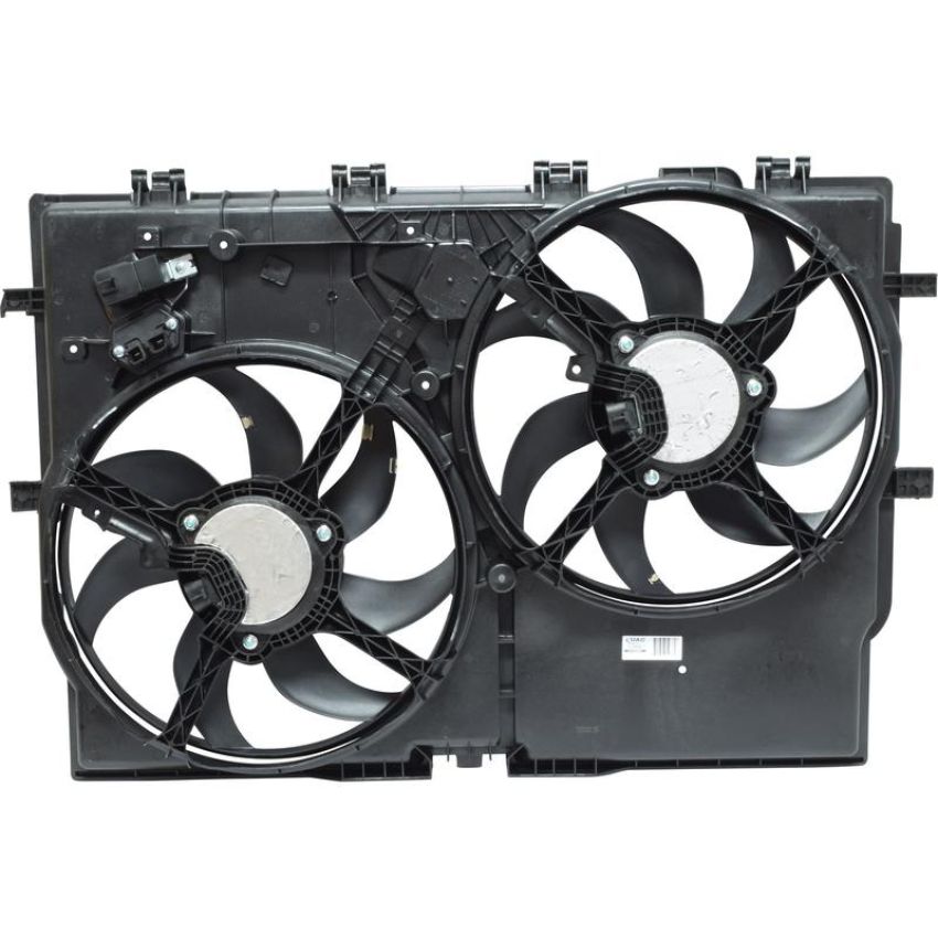Universal Air Conditioning FA 50606C Dual Radiator and Condenser Fan Assembly -- Radiator-Condenser Fan Assy
