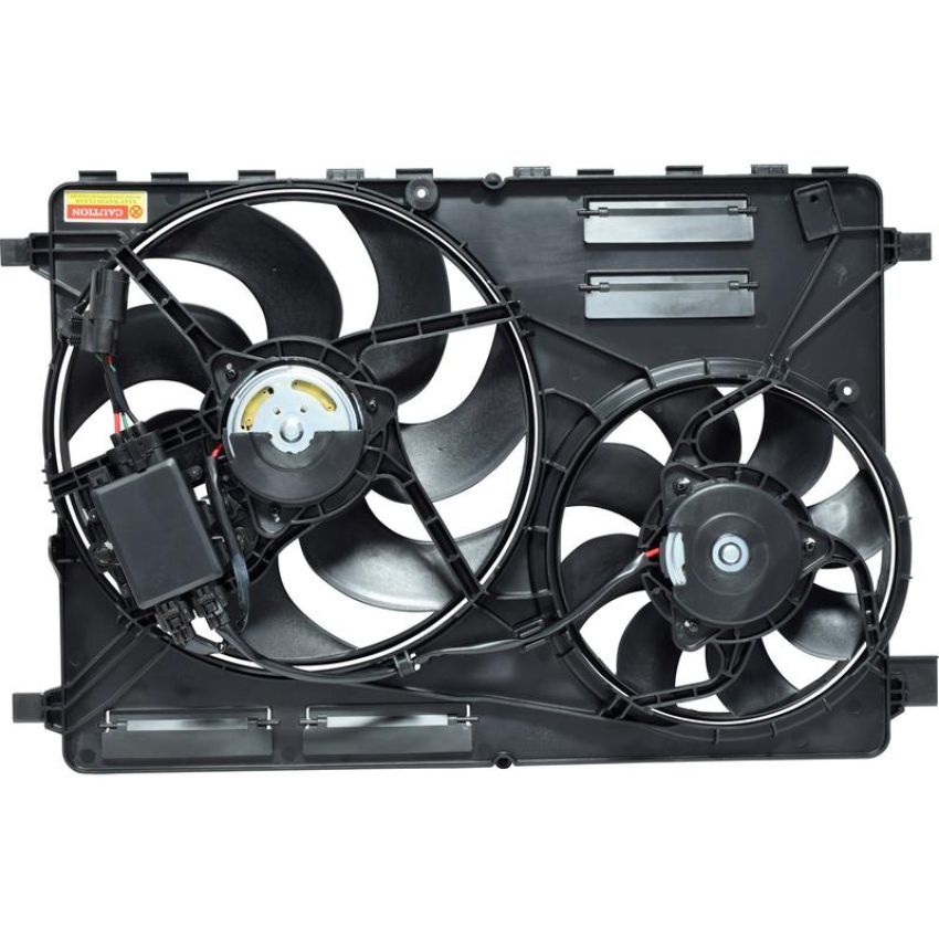Universal Air Conditioning FA 50610C Dual Radiator and Condenser Fan Assembly -- Radiator-Condenser Fan Assy