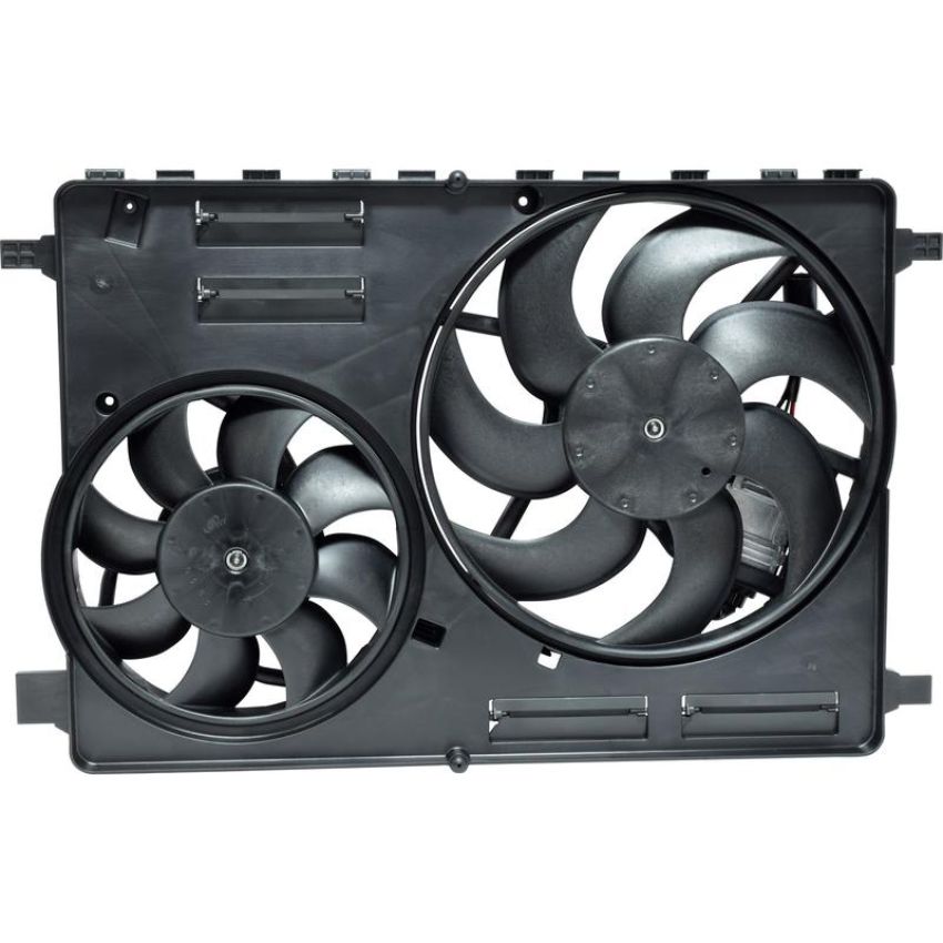 Universal Air Conditioning FA 50610C Dual Radiator and Condenser Fan Assembly -- Radiator-Condenser Fan Assy