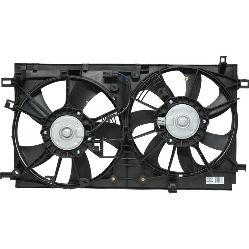 Universal Air Conditioning FA 50615C Dual Radiator and Condenser Fan Assembly -- Radiator-Condenser Fan Assy