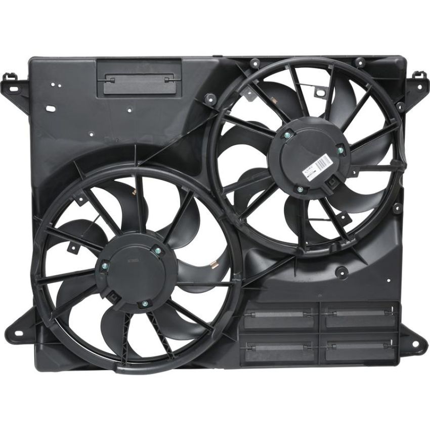 Universal Air Conditioning FA 50616C Dual Radiator and Condenser Fan Assembly -- Radiator-Condenser Fan Assy