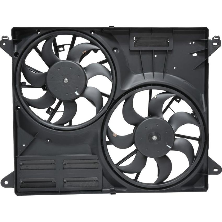 Universal Air Conditioning FA 50616C Dual Radiator and Condenser Fan Assembly -- Radiator-Condenser Fan Assy