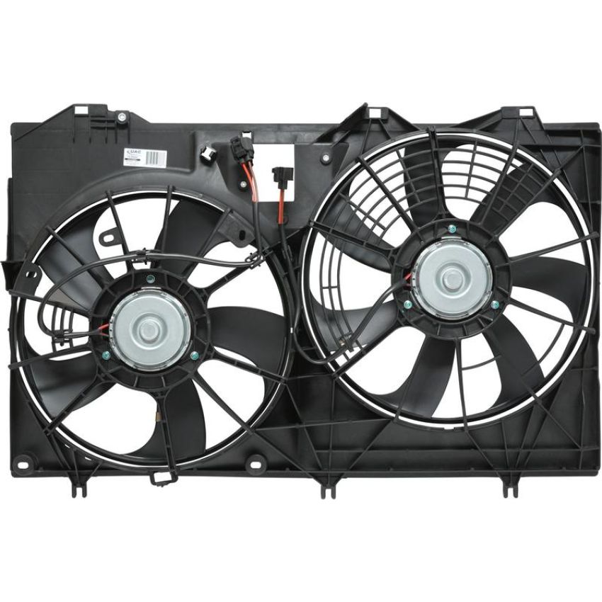 Universal Air Conditioning FA 50622C Dual Radiator and Condenser Fan Assembly -- Radiator-Condenser Fan Assy