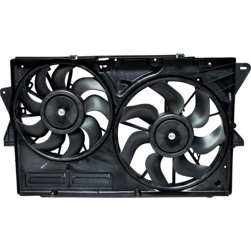 Universal Air Conditioning FA 50646C Dual Radiator and Condenser Fan Assembly -- Radiator-Condenser Fan Assy