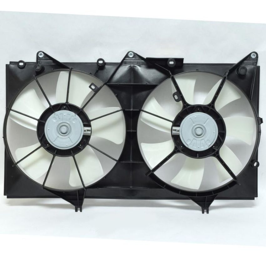 Universal Air Conditioning FA 50661C Dual Radiator and Condenser Fan Assembly -- Radiator-Condenser Fan Assy