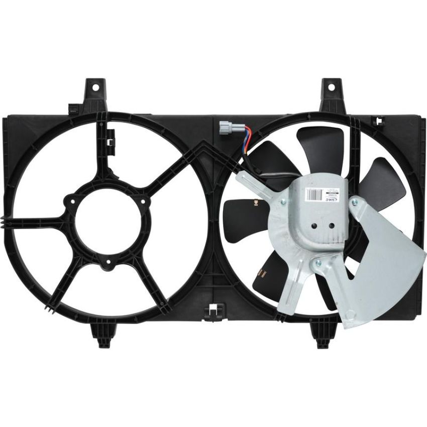 Universal Air Conditioning FA 50668C Dual Radiator and Condenser Fan Assembly -- Radiator-Condenser Fan Assy
