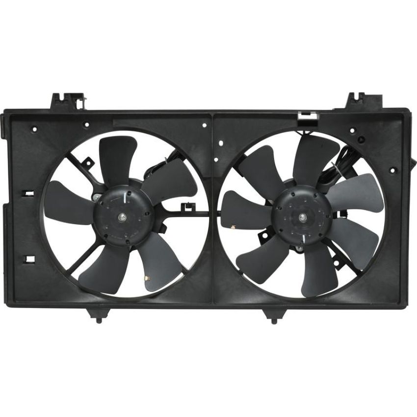Universal Air Conditioning FA 50670C Dual Radiator and Condenser Fan Assembly -- Radiator-Condenser Fan Assy