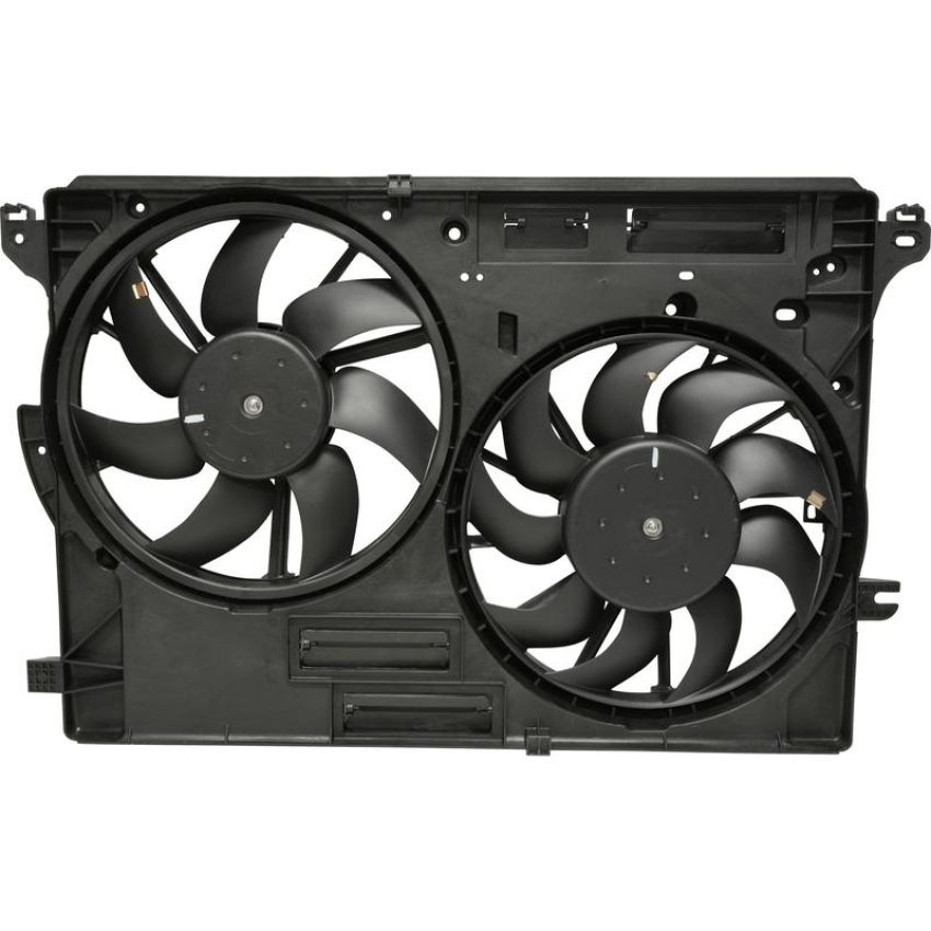 Universal Air Conditioning FA 50682C Dual Radiator and Condenser Fan Assembly -- Radiator-Condenser Fan Assy
