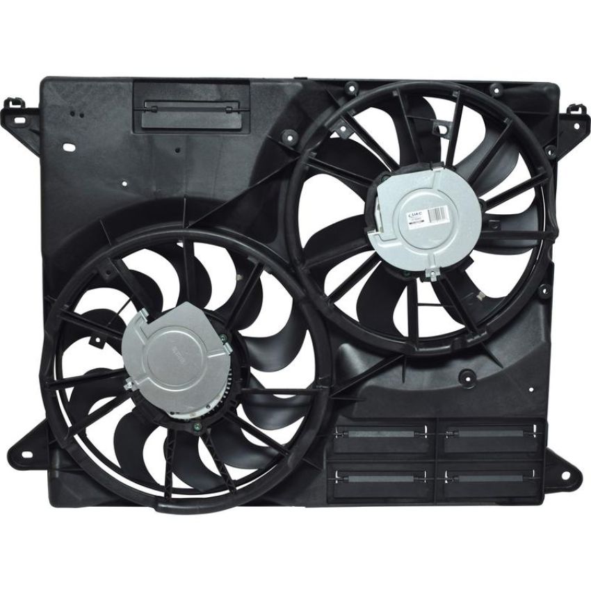 Universal Air Conditioning FA 50684C Dual Radiator and Condenser Fan Assembly -- Radiator-Condenser Fan Assy