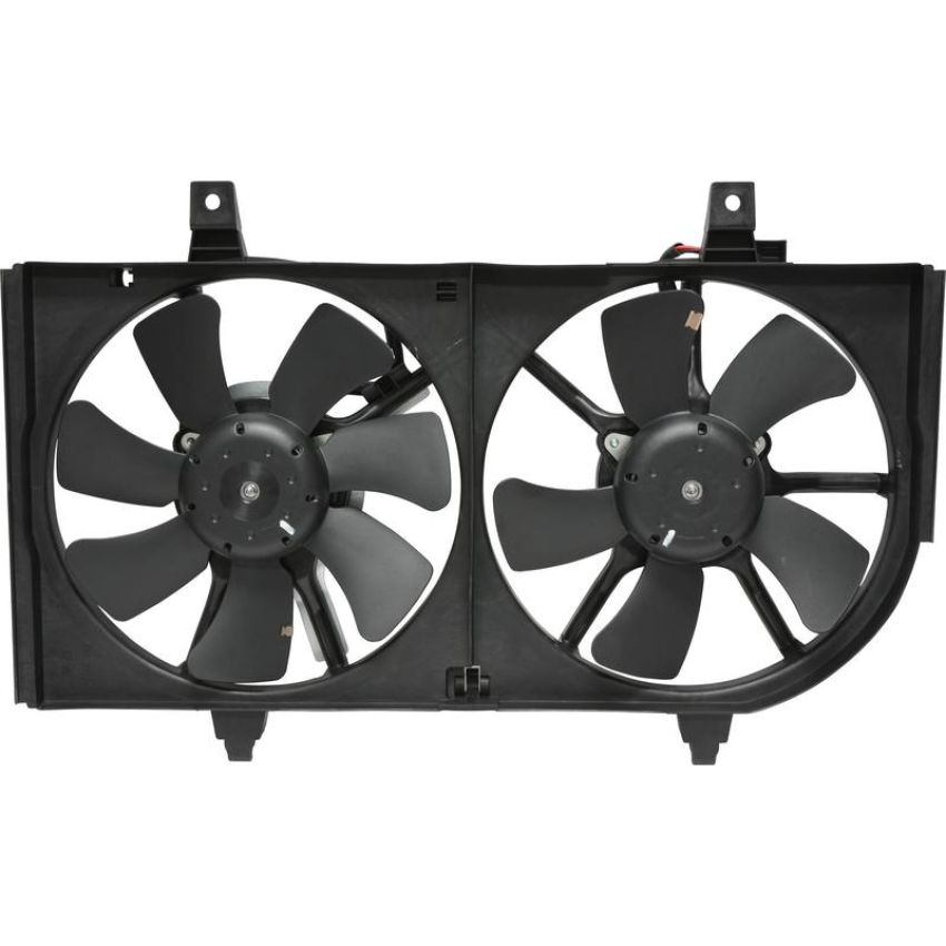 Universal Air Conditioning FA 50708C Dual Radiator and Condenser Fan Assembly -- Radiator-Condenser Fan Assy