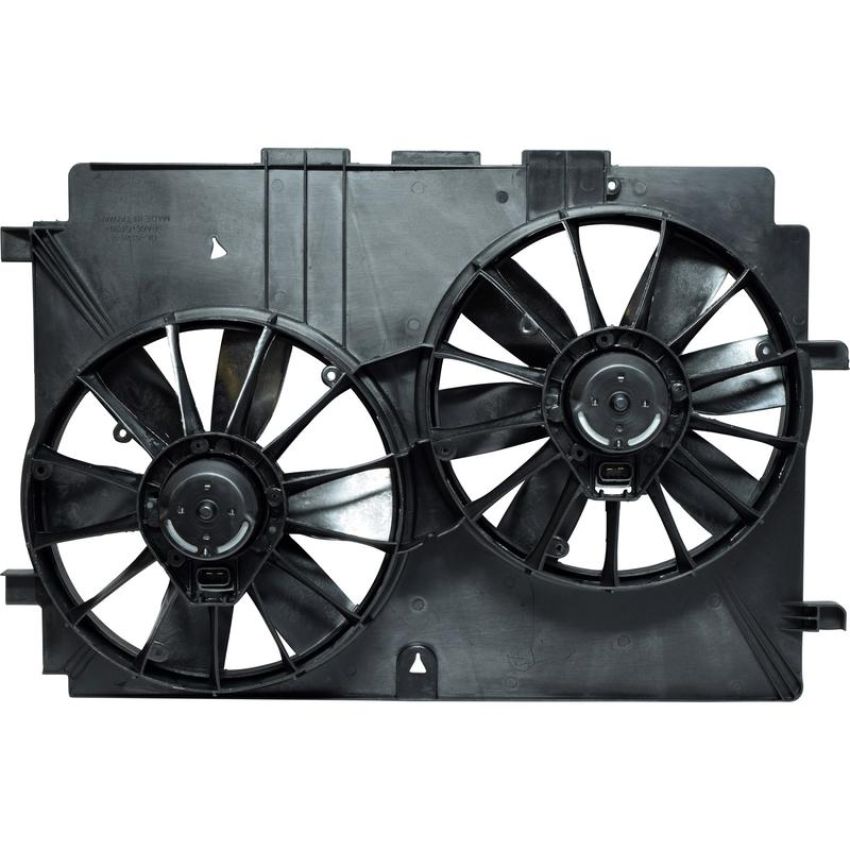 Universal Air Conditioning FA 50710C Dual Radiator and Condenser Fan Assembly -- Radiator-Condenser Fan Assy
