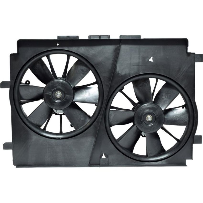 Universal Air Conditioning FA 50710C Dual Radiator and Condenser Fan Assembly -- Radiator-Condenser Fan Assy
