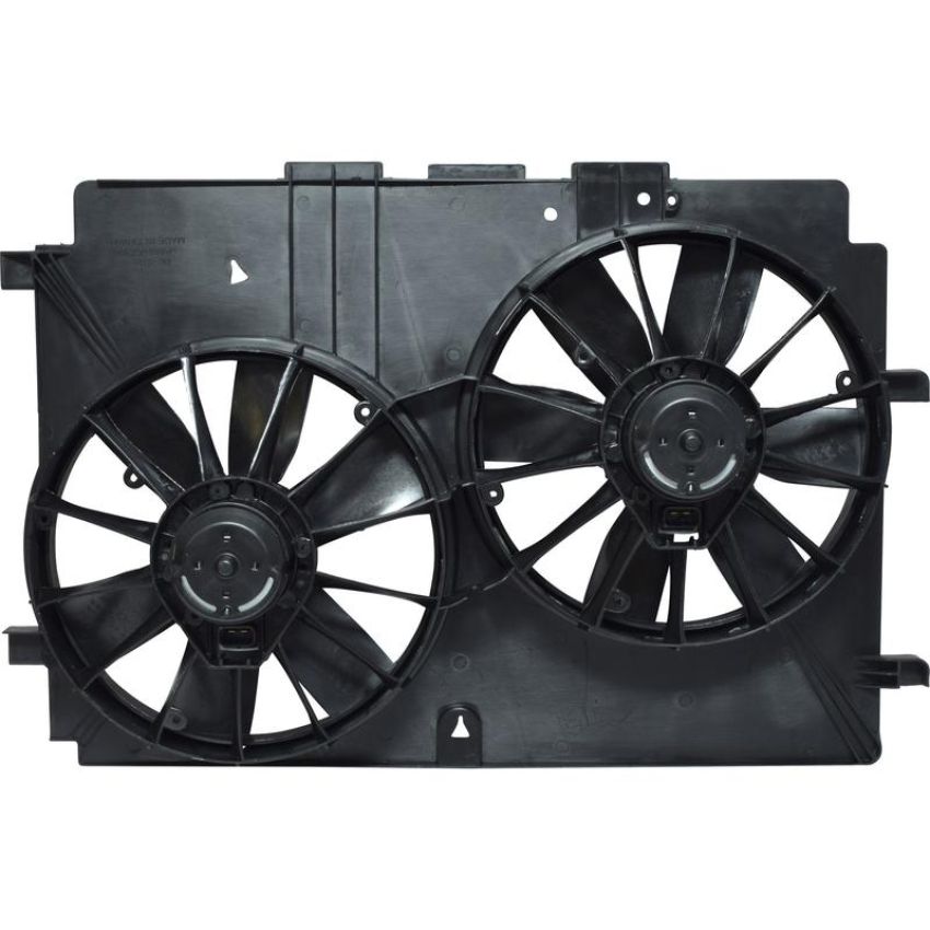 Universal Air Conditioning FA 50711C Dual Radiator and Condenser Fan Assembly -- Radiator-Condenser Fan Assy