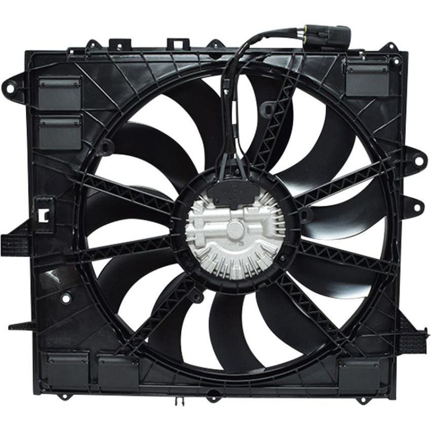 Universal Air Conditioning FA 50792C Engine Cooling Fan Assembly -- Radiator-Condenser Fan Assy