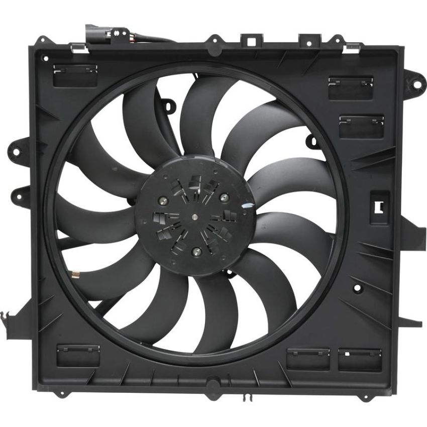 Universal Air Conditioning FA 50792C Engine Cooling Fan Assembly -- Radiator-Condenser Fan Assy