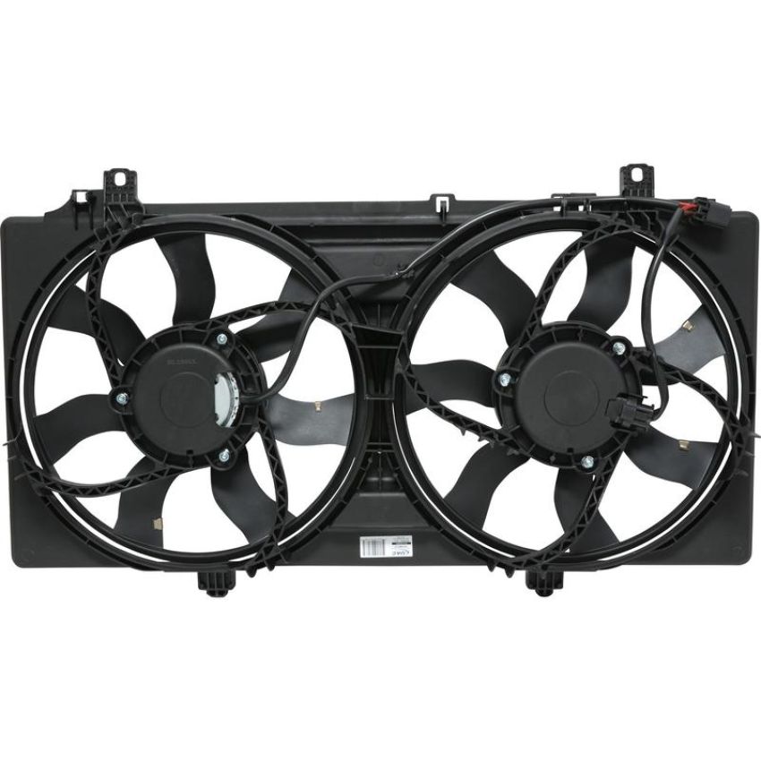 Universal Air Conditioning FA 50811C Engine Cooling Fan Assembly -- Radiator-Condenser Fan Assy
