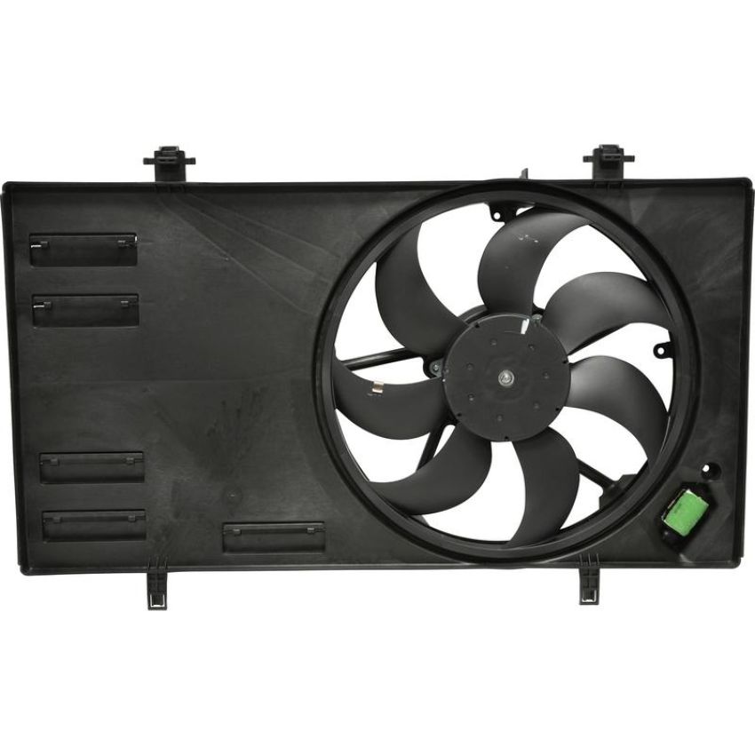 Universal Air Conditioning FA 50814C Engine Cooling Fan Assembly -- Radiator-Condenser Fan Assy