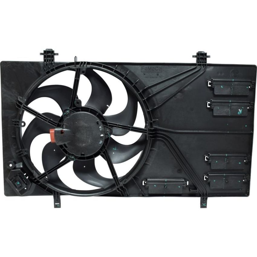 Universal Air Conditioning FA 50814C Engine Cooling Fan Assembly -- Radiator-Condenser Fan Assy
