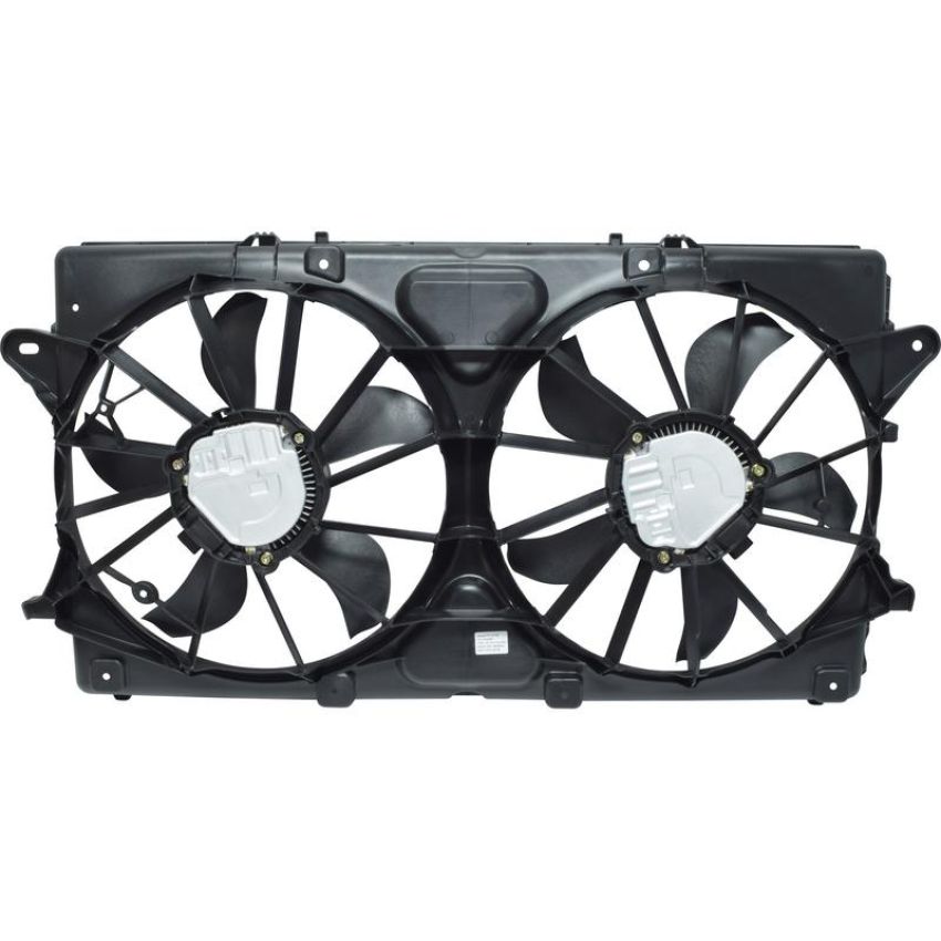 Universal Air Conditioning FA 50864C Dual Radiator and Condenser Fan Assembly -- Radiator-Condenser Fan Assy