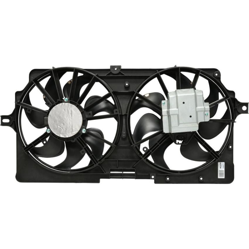 Universal Air Conditioning FA 50881C Dual Radiator and Condenser Fan Assembly -- Radiator-Condenser Fan Assy
