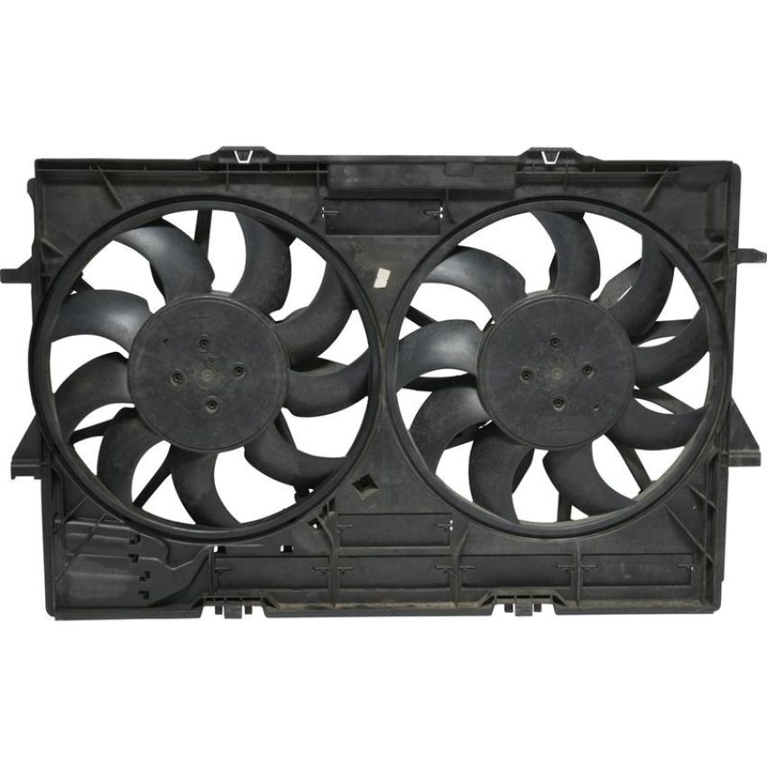 Universal Air Conditioning FA 50929C Dual Radiator and Condenser Fan Assembly -- Radiator-Condenser Fan Assy