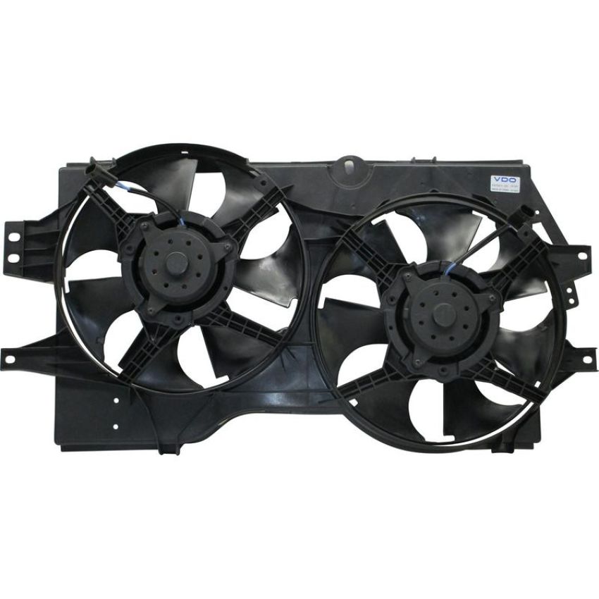 Universal Air Conditioning FA 70011 Dual Radiator and Condenser Fan Assembly -- Radiator-Condenser Fan Assy