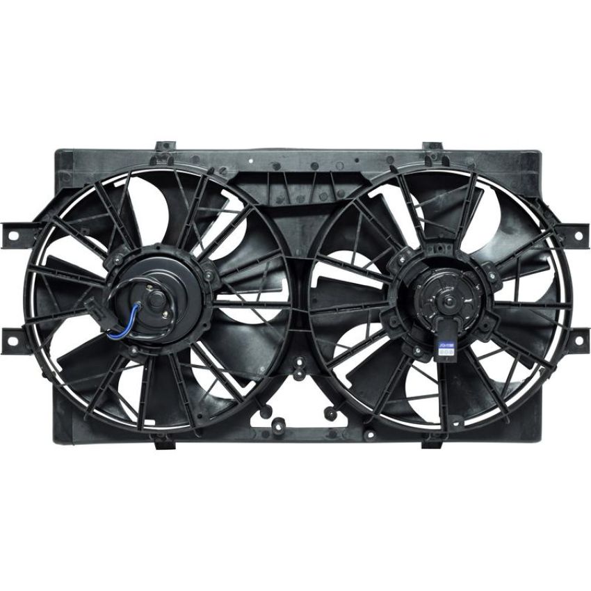 Universal Air Conditioning FA 70012C Dual Radiator and Condenser Fan Assembly -- Radiator-Condenser Fan Assy