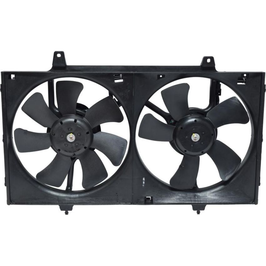 Universal Air Conditioning FA 70090C Dual Radiator and Condenser Fan Assembly -- Radiator-Condenser Fan Assy