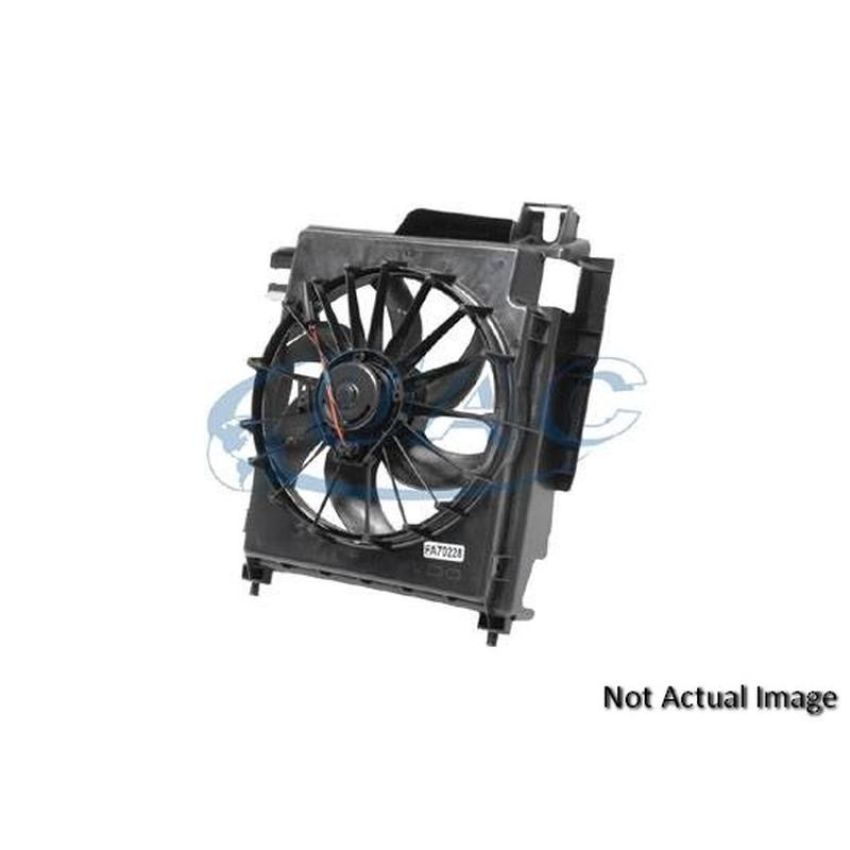 Universal Air Conditioning FA 70145 Dual Radiator and Condenser Fan Assembly -- Radiator-Condenser Fan Assy