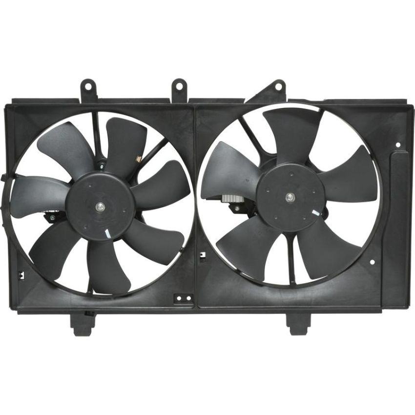 Universal Air Conditioning FA 70181C Dual Radiator and Condenser Fan Assembly -- Radiator-Condenser Fan Assy