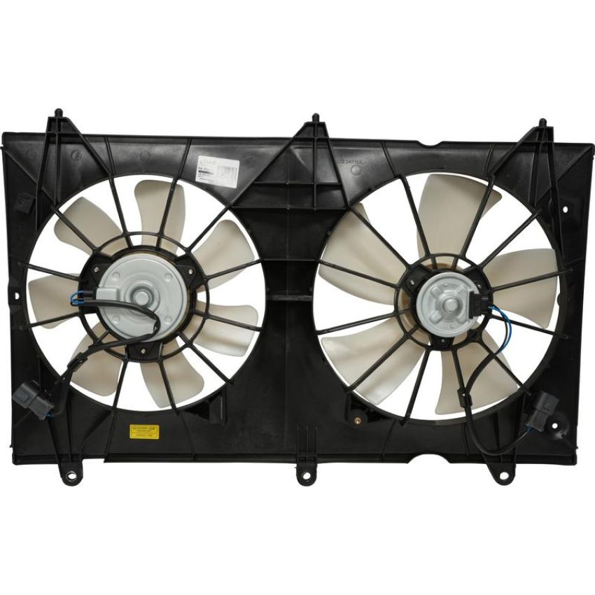Universal Air Conditioning FA 70211C Dual Radiator and Condenser Fan Assembly -- Radiator-Condenser Fan Assy