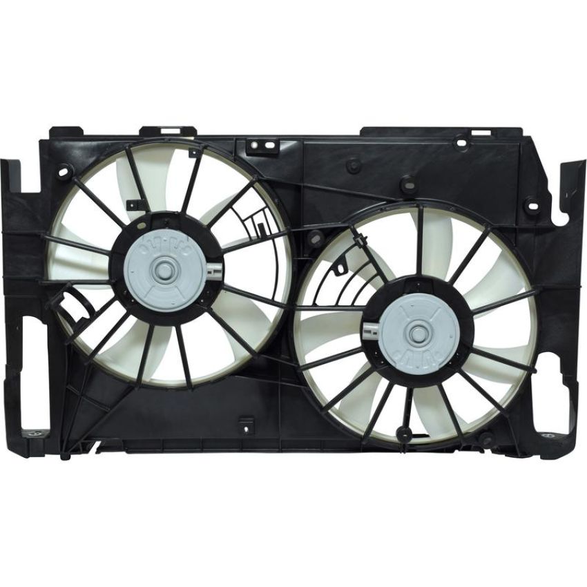Universal Air Conditioning FA 70314C Dual Radiator and Condenser Fan Assembly -- Radiator-Condenser Fan Assy