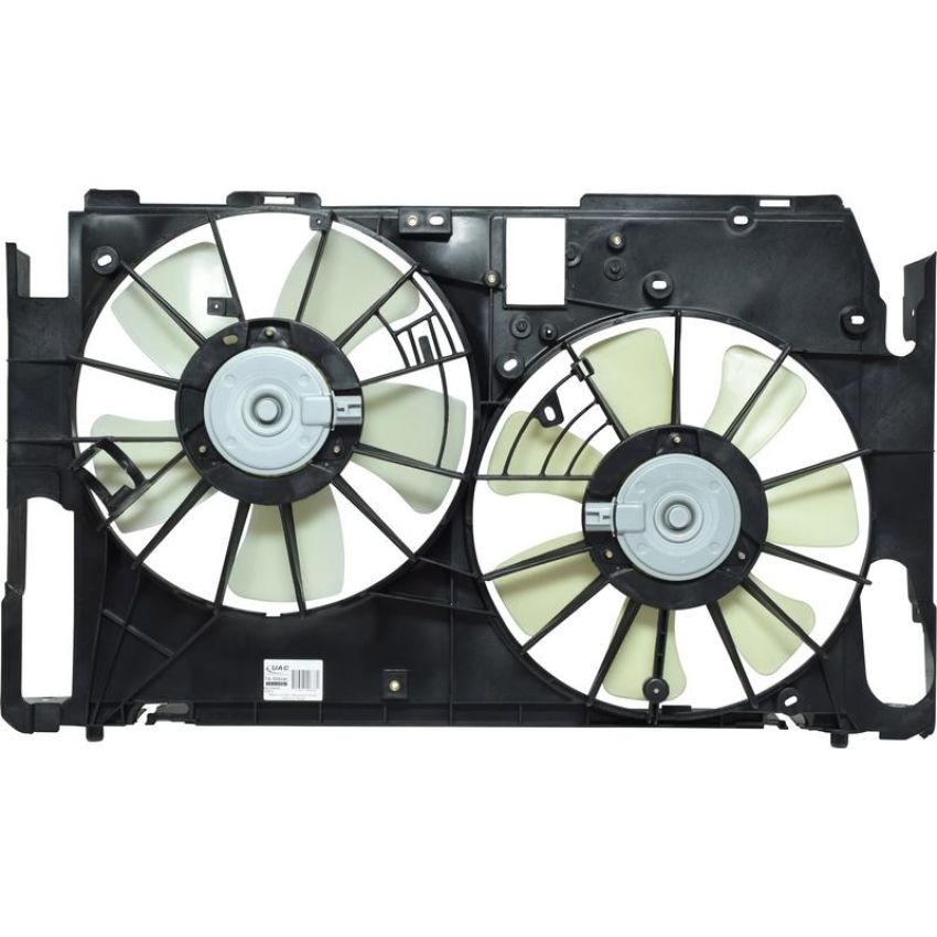 Universal Air Conditioning FA 70314C Dual Radiator and Condenser Fan Assembly -- Radiator-Condenser Fan Assy