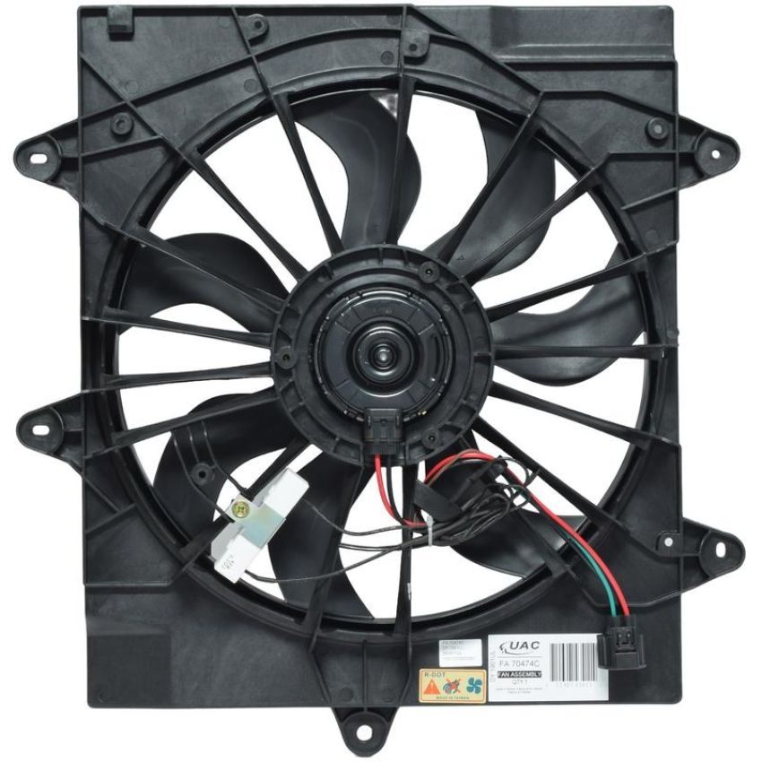 Universal Air Conditioning FA 70474C Engine Cooling Fan Assembly -- Radiator Fan