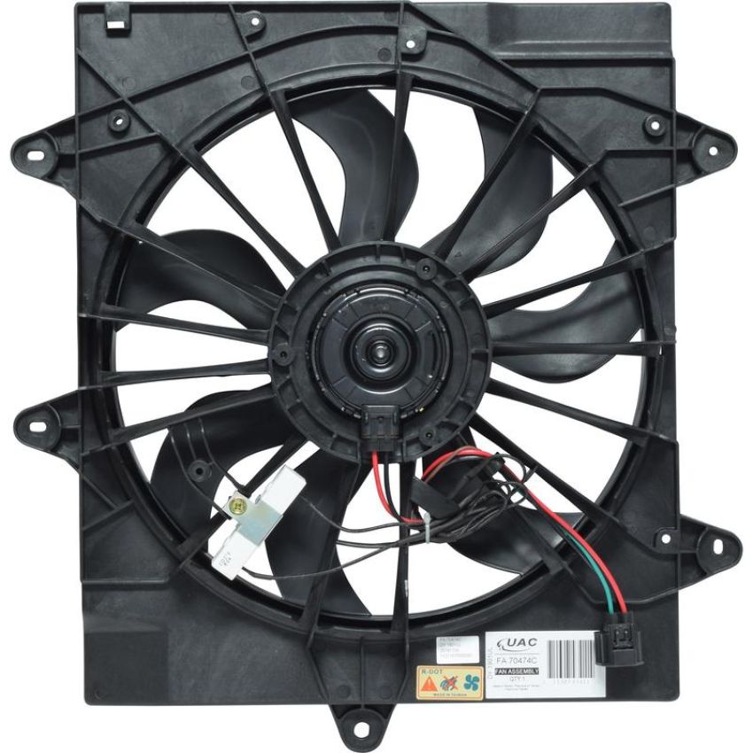 Universal Air Conditioning FA 70474C Engine Cooling Fan Assembly -- Radiator Fan
