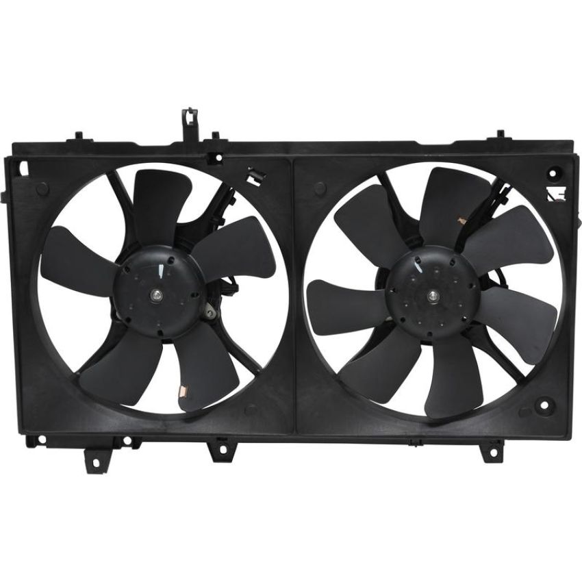 Universal Air Conditioning FA 70506C Dual Radiator and Condenser Fan Assembly -- Radiator-Condenser Fan Assy