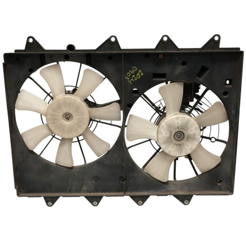 Universal Air Conditioning FA 70832C Dual Radiator and Condenser Fan Assembly -- Radiator-Condenser Fan Assy