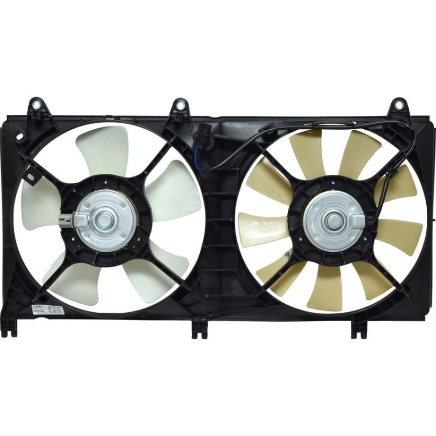 Universal Air Conditioning FA 70981C Dual Radiator and Condenser Fan Assembly -- Radiator-Condenser Fan Assy