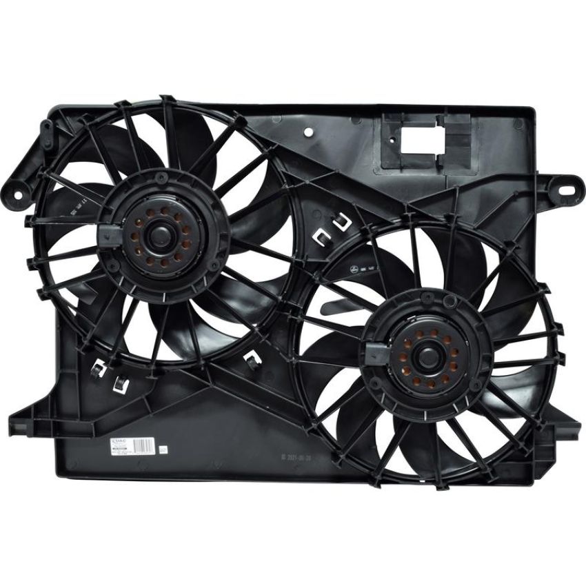 Universal Air Conditioning FA 72137C Dual Radiator and Condenser Fan Assembly -- Radiator-Condenser Fan Assy
