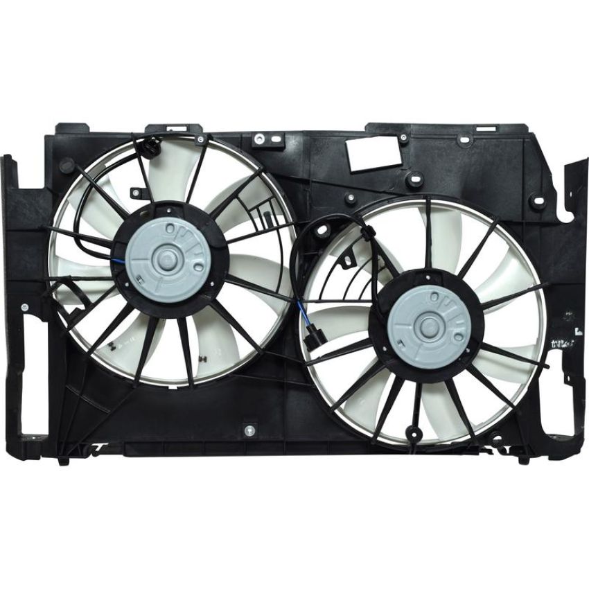 Universal Air Conditioning FA 72280C Dual Radiator and Condenser Fan Assembly -- Radiator-Condenser Fan Assy