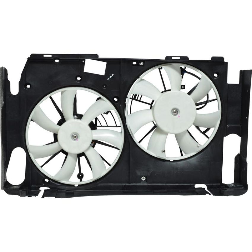 Universal Air Conditioning FA 72280C Dual Radiator and Condenser Fan Assembly -- Radiator-Condenser Fan Assy