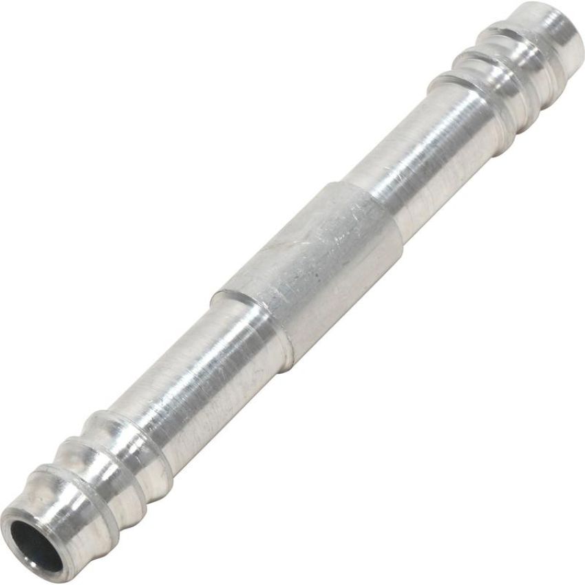 Universal Air Conditioning FT 1592C A/C Refrigerant Hose Fitting -- Aluminum Straight Barb Splicer Fitting