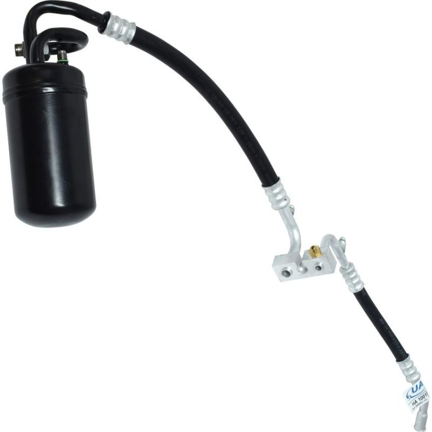 Universal Air Conditioning HA 10018C A/C Accumulator with Hose Assembly -- Accumulator with Hose Assembly